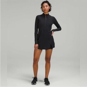 Lululemon Black Long Sleeve Tennis Dress 6